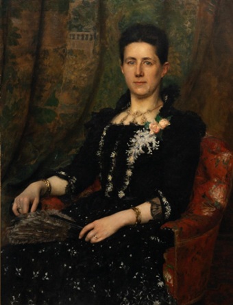 A Woman, 1900  (Edouard de Jans) (1855-1919)